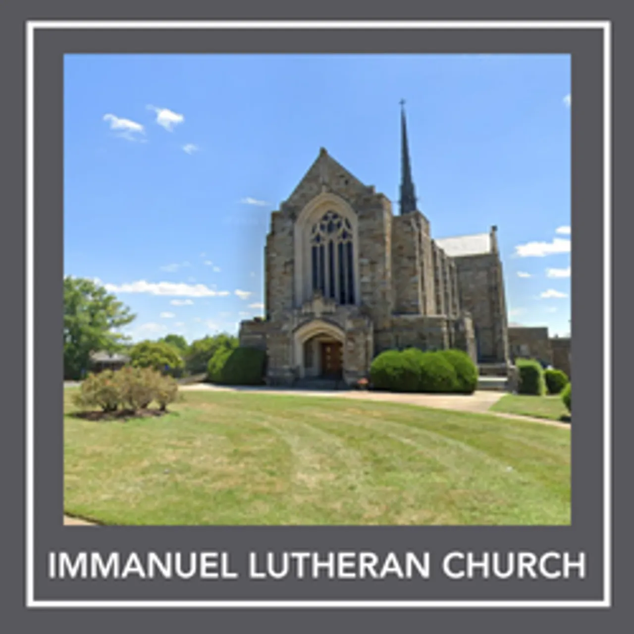 image of church with church name underneath