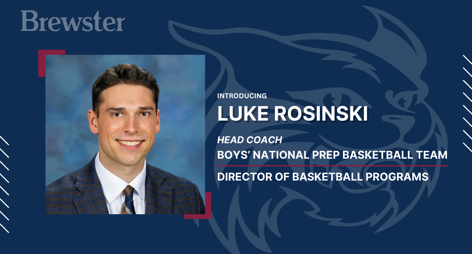 Brewster Appoints Luke Rosinski to Guide the Next Chapter of Boys’ Basketball