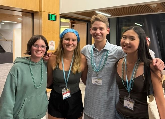 Miller Lowry '26 was named Club Leader of the Year at the 2026 National Neurodiversity Leadership Summit, held at the University of Denver. He traveled to Colorado alongside incoming Vice President Emery Condon '27 and former President Callie Pilkington '26.