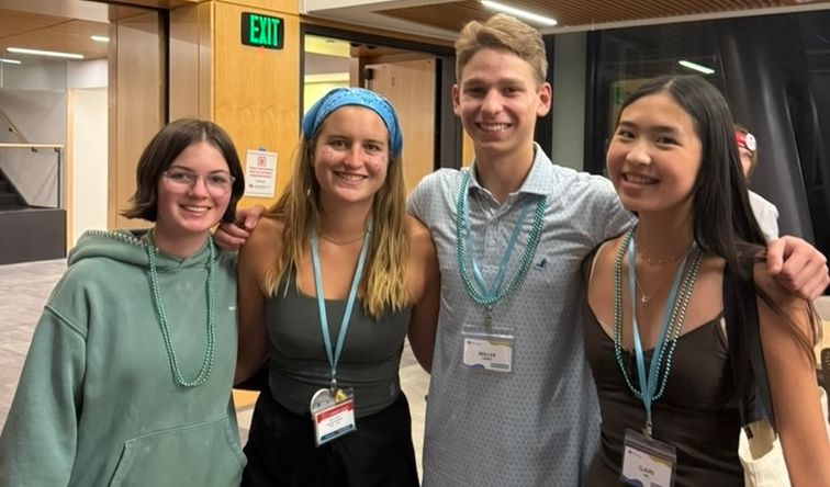 Miller Lowry '26 was named Club Leader of the Year at the 2026 National Neurodiversity Leadership Summit, held at the University of Denver. He traveled to Colorado alongside incoming Vice President Emery Condon '27 and former President Callie Pilkington '26.