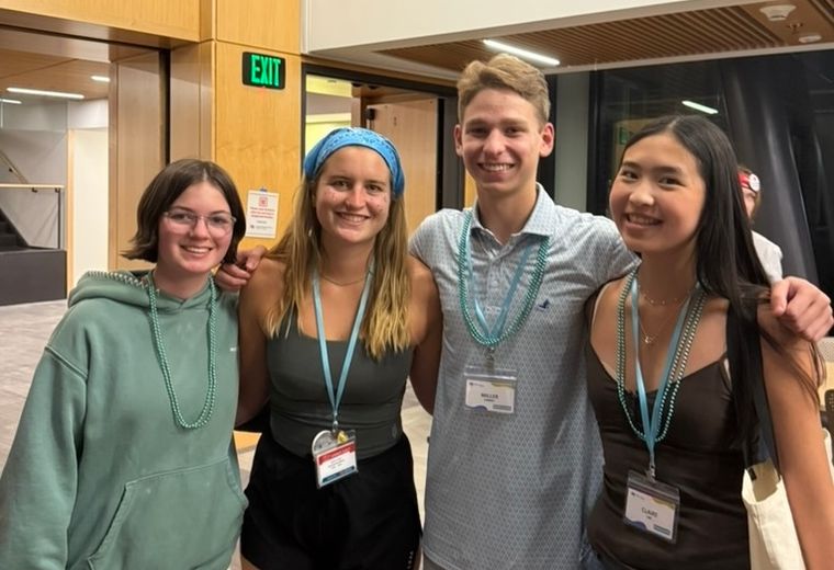 Miller Lowry '26 was named Club Leader of the Year at the 2026 National Neurodiversity Leadership Summit, held at the University of Denver. He traveled to Colorado alongside incoming Vice President Emery Condon '27 and former President Callie Pilkington '26.