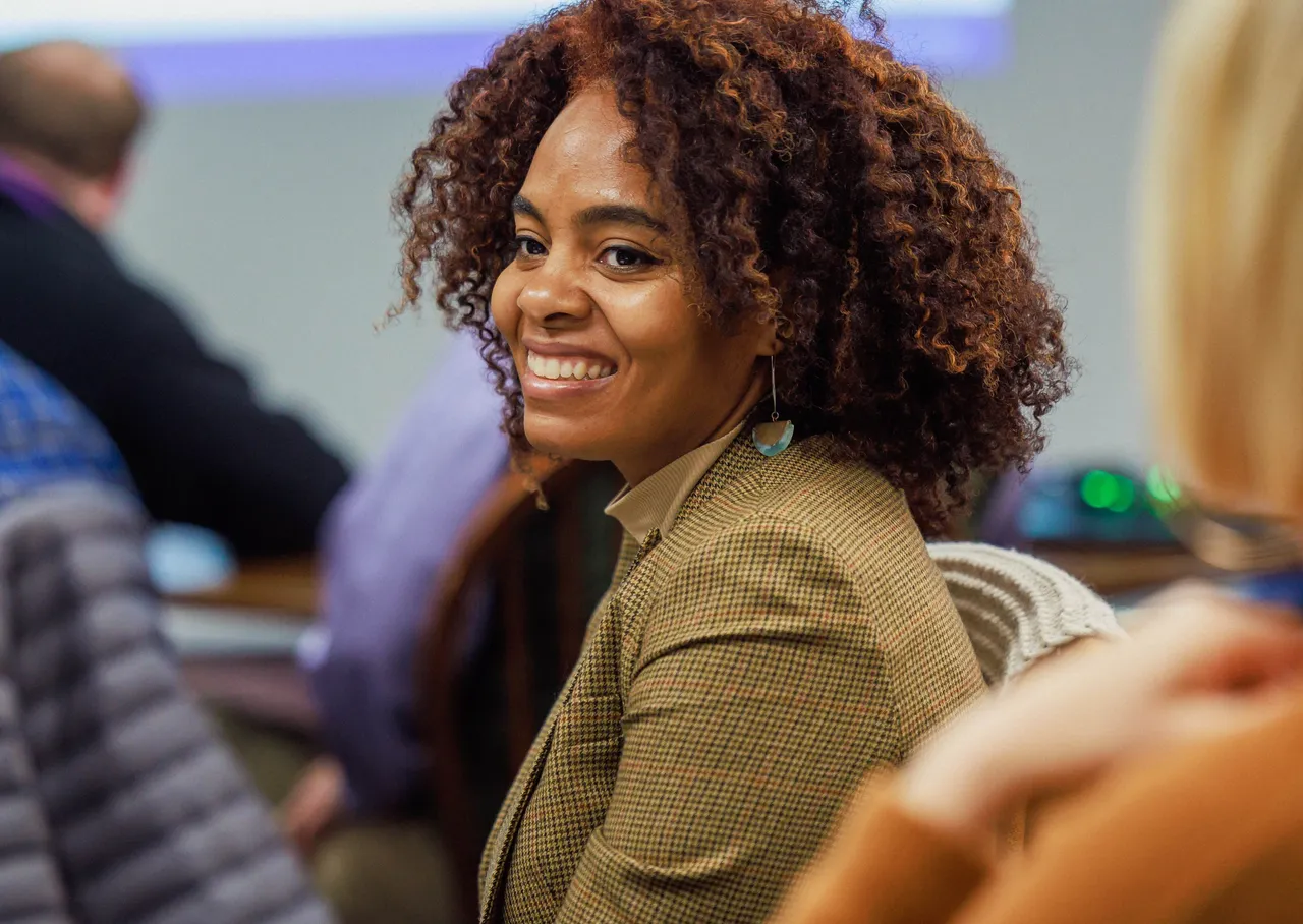 Leadership Darlington alumnus Xaivier Ringer pictured indoors at Darlington School.