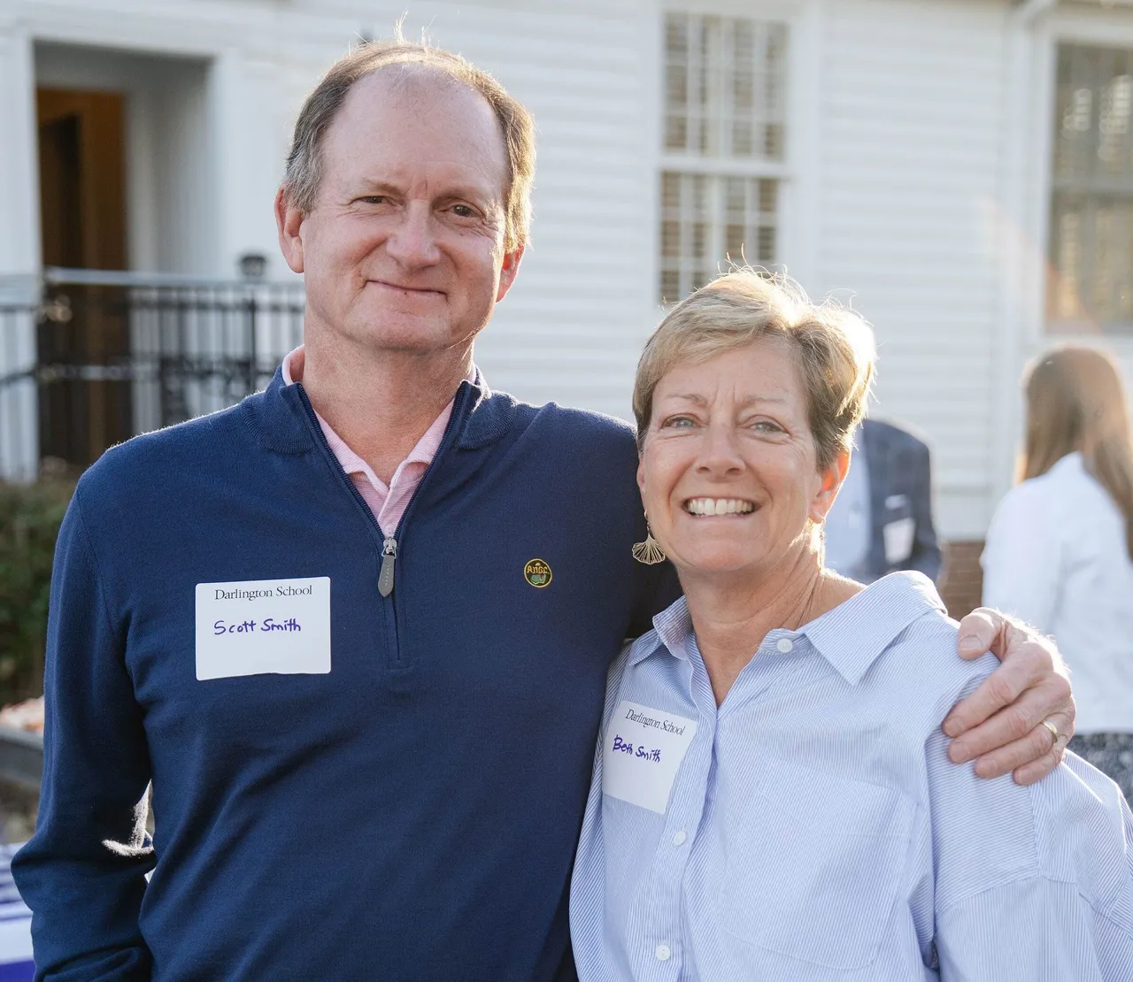 Leadership Darlington alumna Beth Smith pictured with her husband.