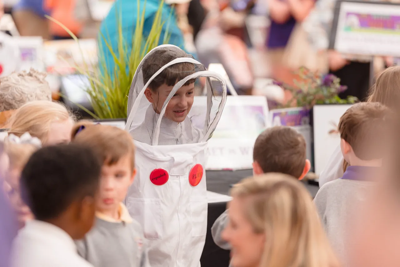 Third-graders present their projects in the annual 3rd Grade Wax Museum
