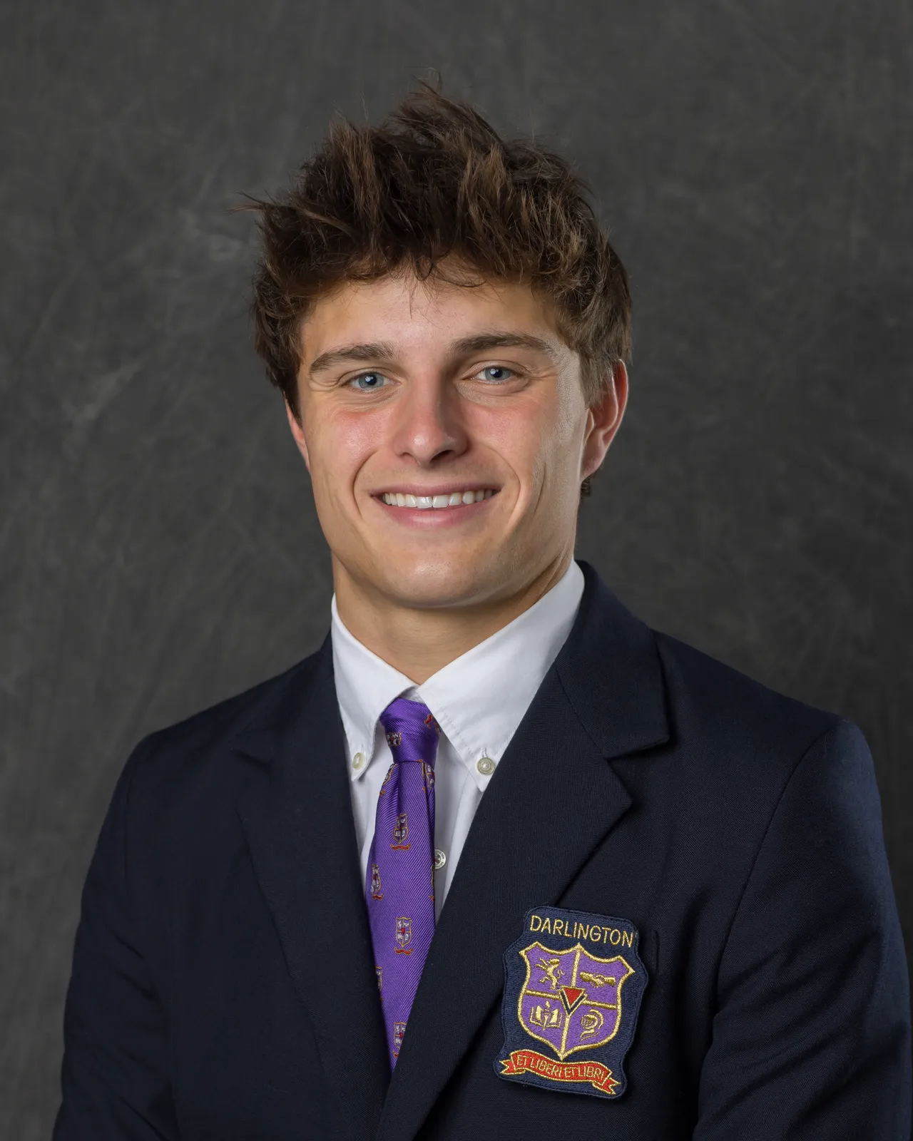 Headshot of a high school boy