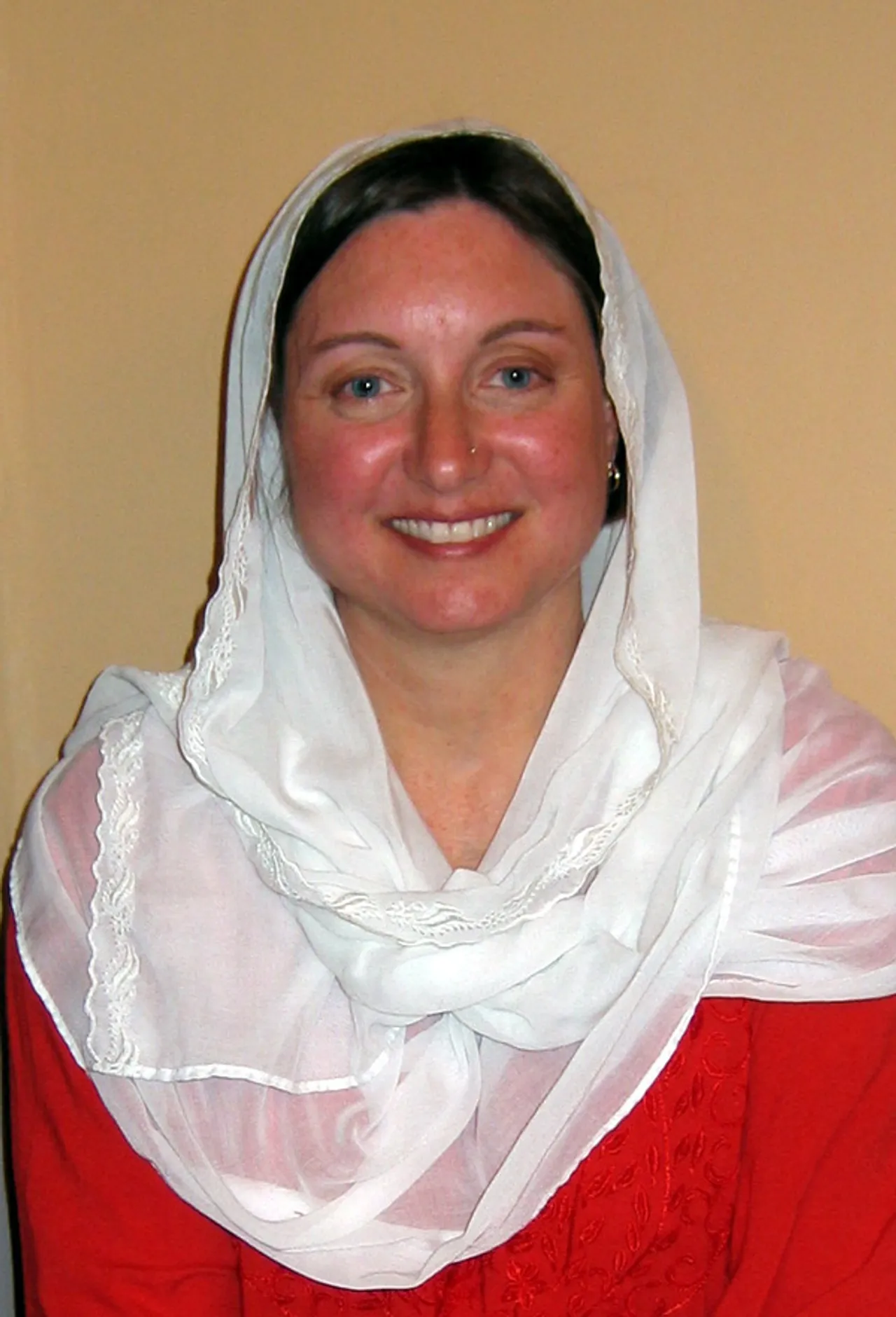 Rosemary back when she wore a headscarf