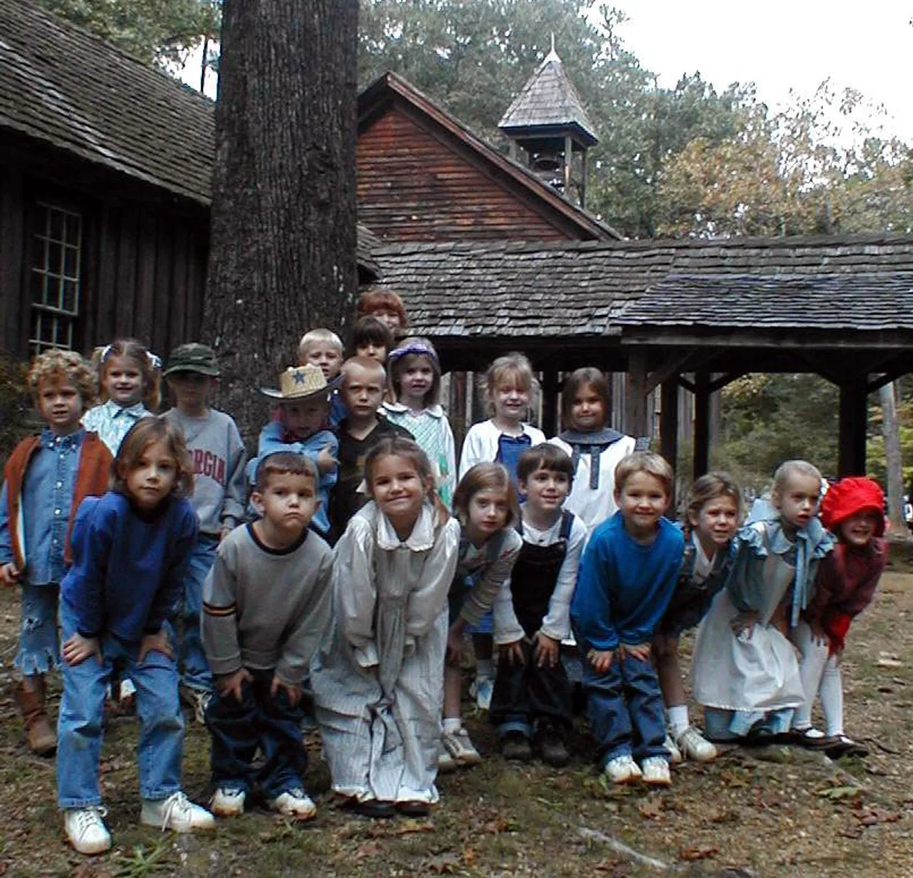 Lower School students explore Rome during a study on local history.
