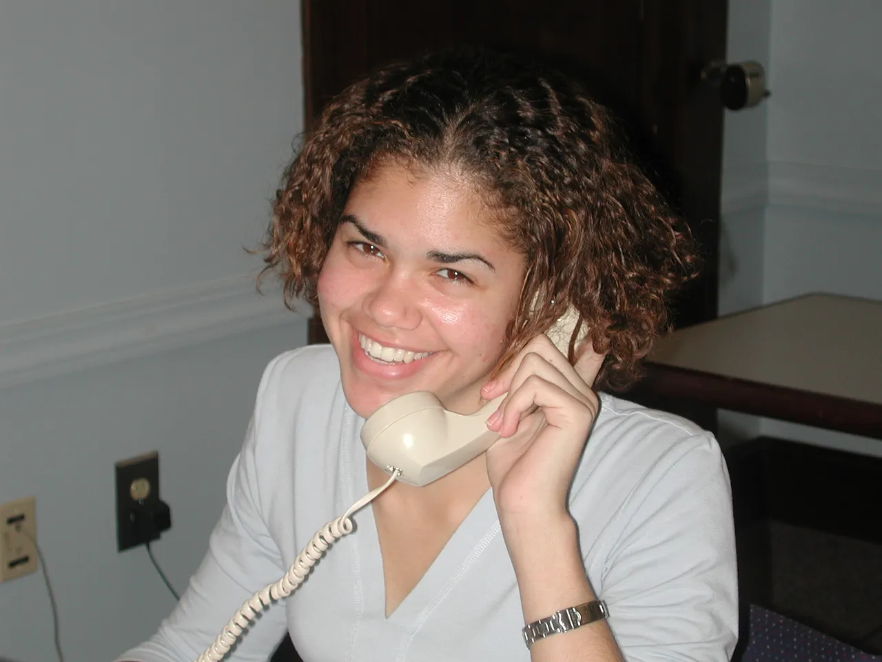 Lianne Forrester, senior, supports Darlington and the Annual Fund by volunteering for SOAR.