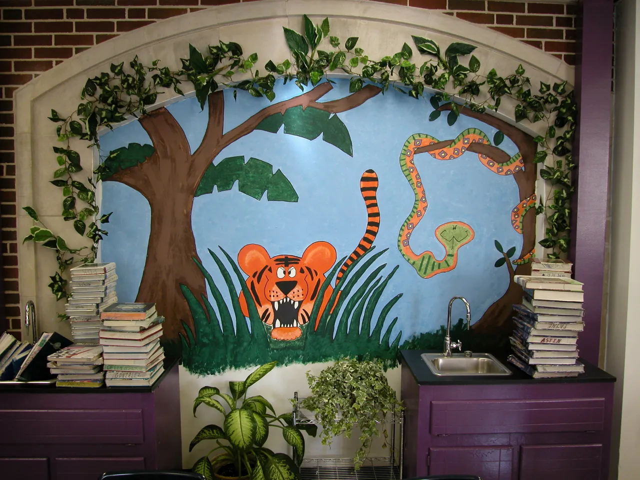 With some help, new Middle School faculty member James Hutchins spent part of the summer revamping the Science Lab.