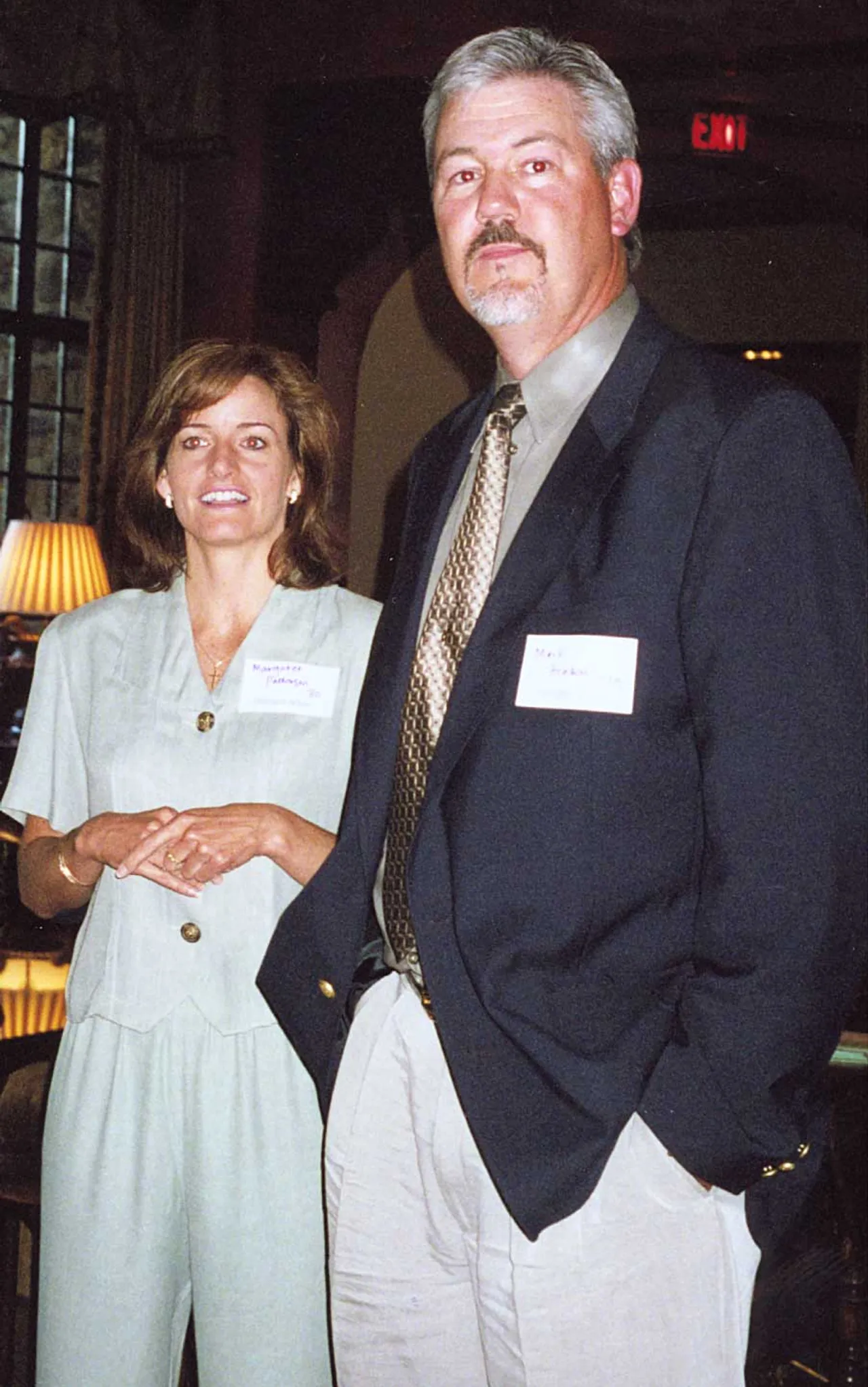 Margaret Patterson '80 and Mark Braden '79