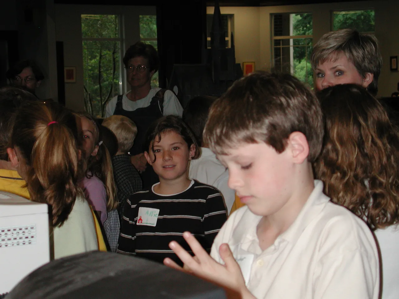 Polite listeners and inquistive critters, these second graders learned all about career options as they visited the Upper School campus.