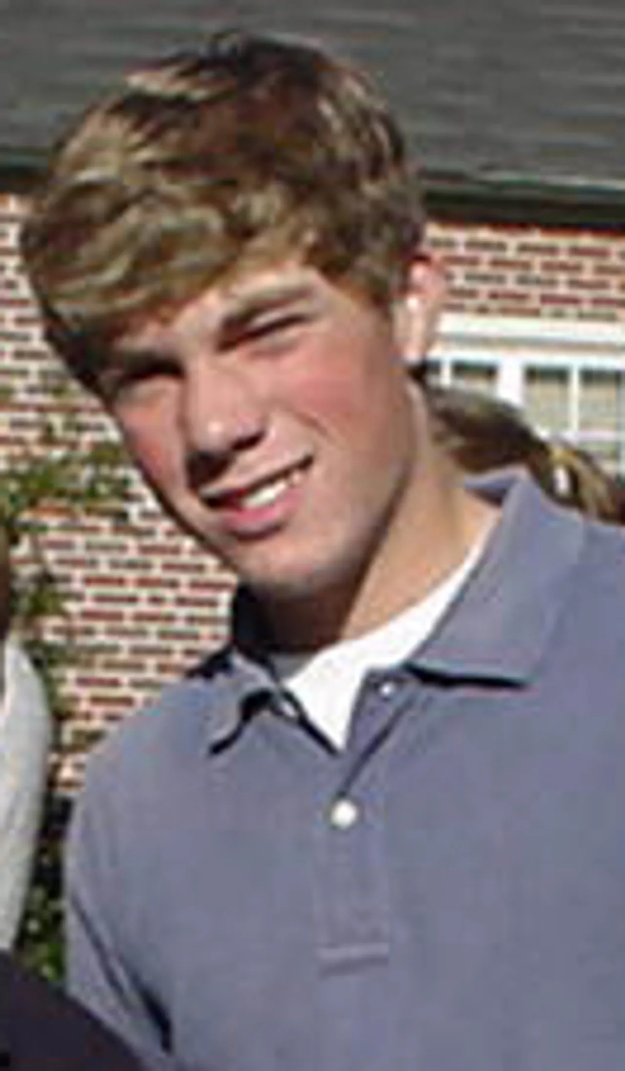 Patrick McShane, eighth grade, takes his game seriously --with good results.