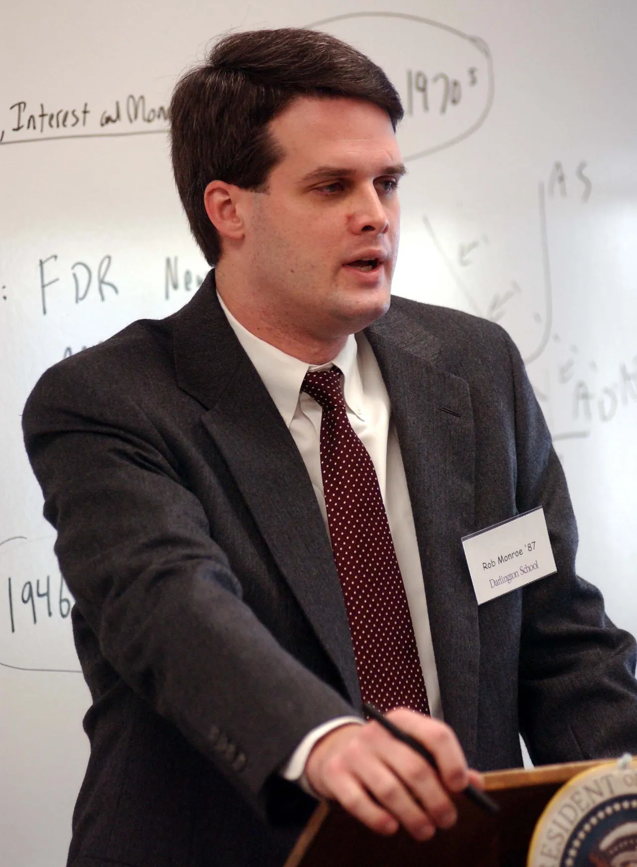 Rob Monroe '87 explains opportunities in the field of law.