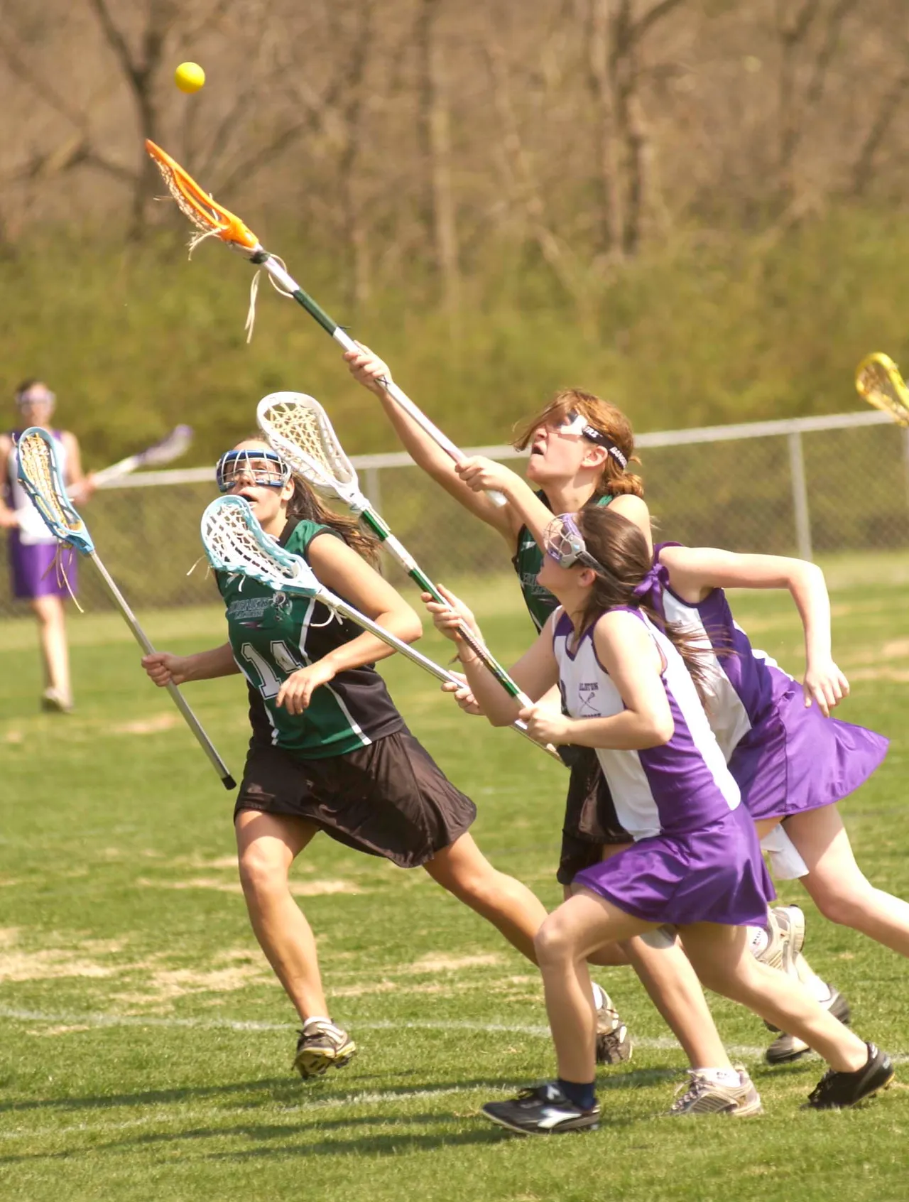 Girls Varsity Lacrosse vs. Roswell, March 2004
