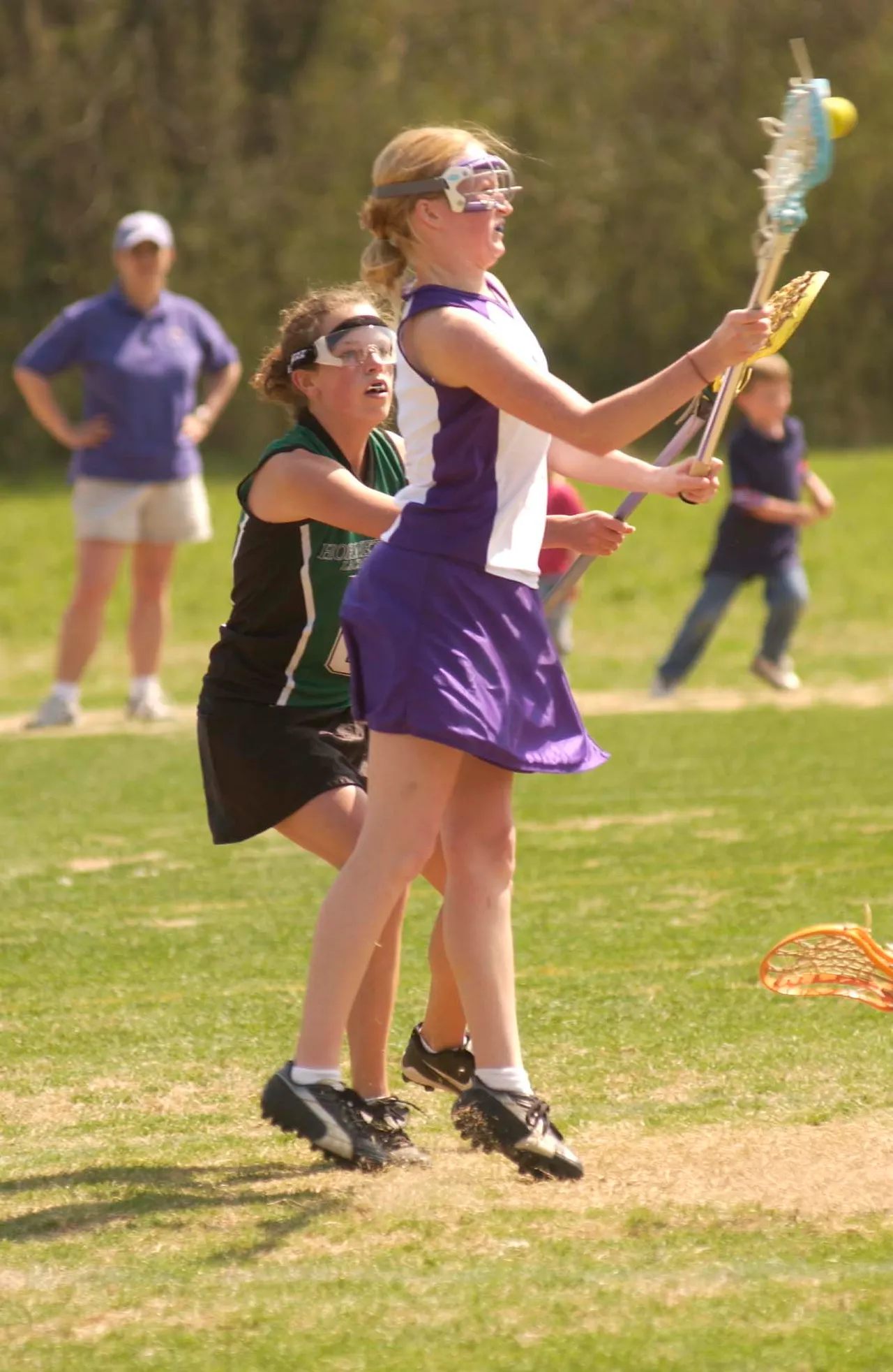 Girls Varsity Lacrosse vs. Roswell, March 2004