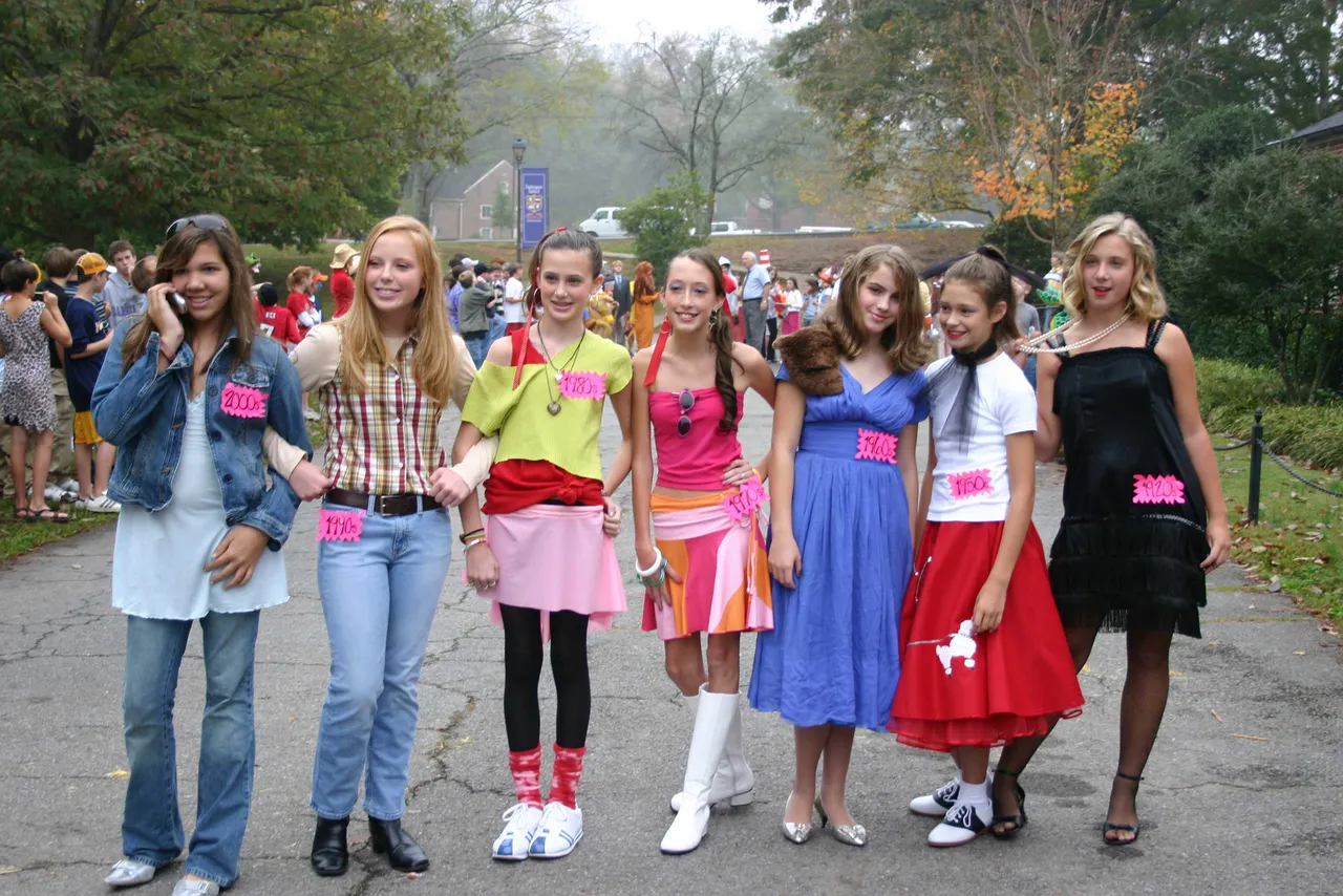 Middle School Halloween Parade