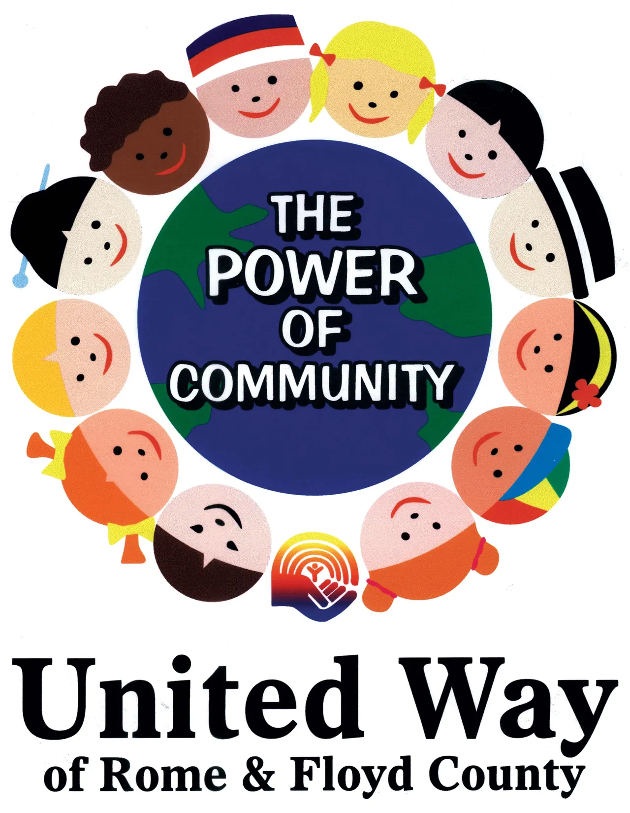 Upper School 
student Rachel Kim, from Korea, designed a poster which won a United Way of Rome and Floyd County competition. Her design was used for the 2003 campaign.