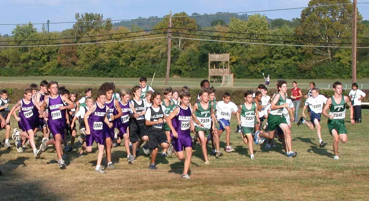 Middle School Cross-Country meet, 10/8/03
