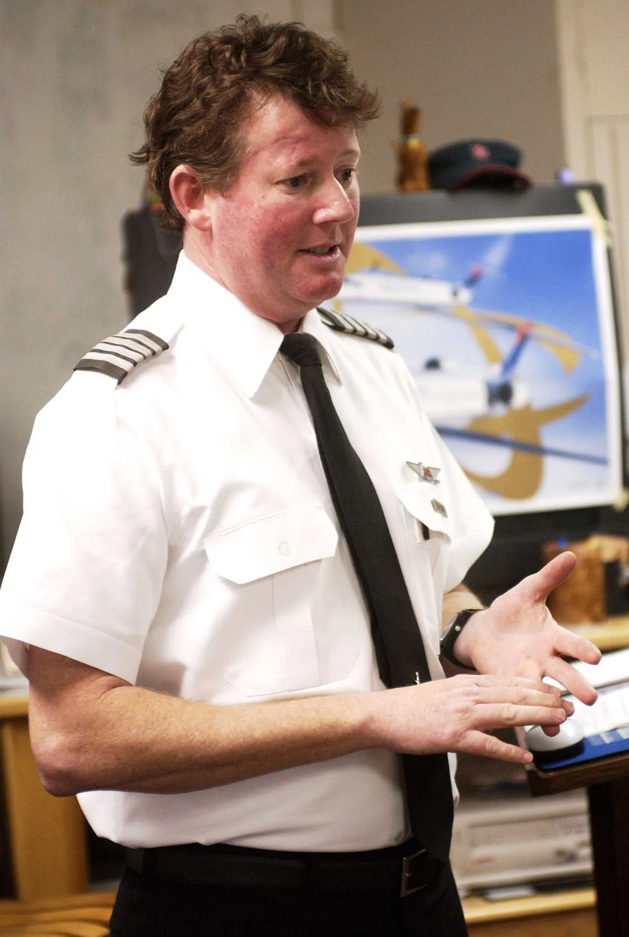 Frank Barron III '77, aviation