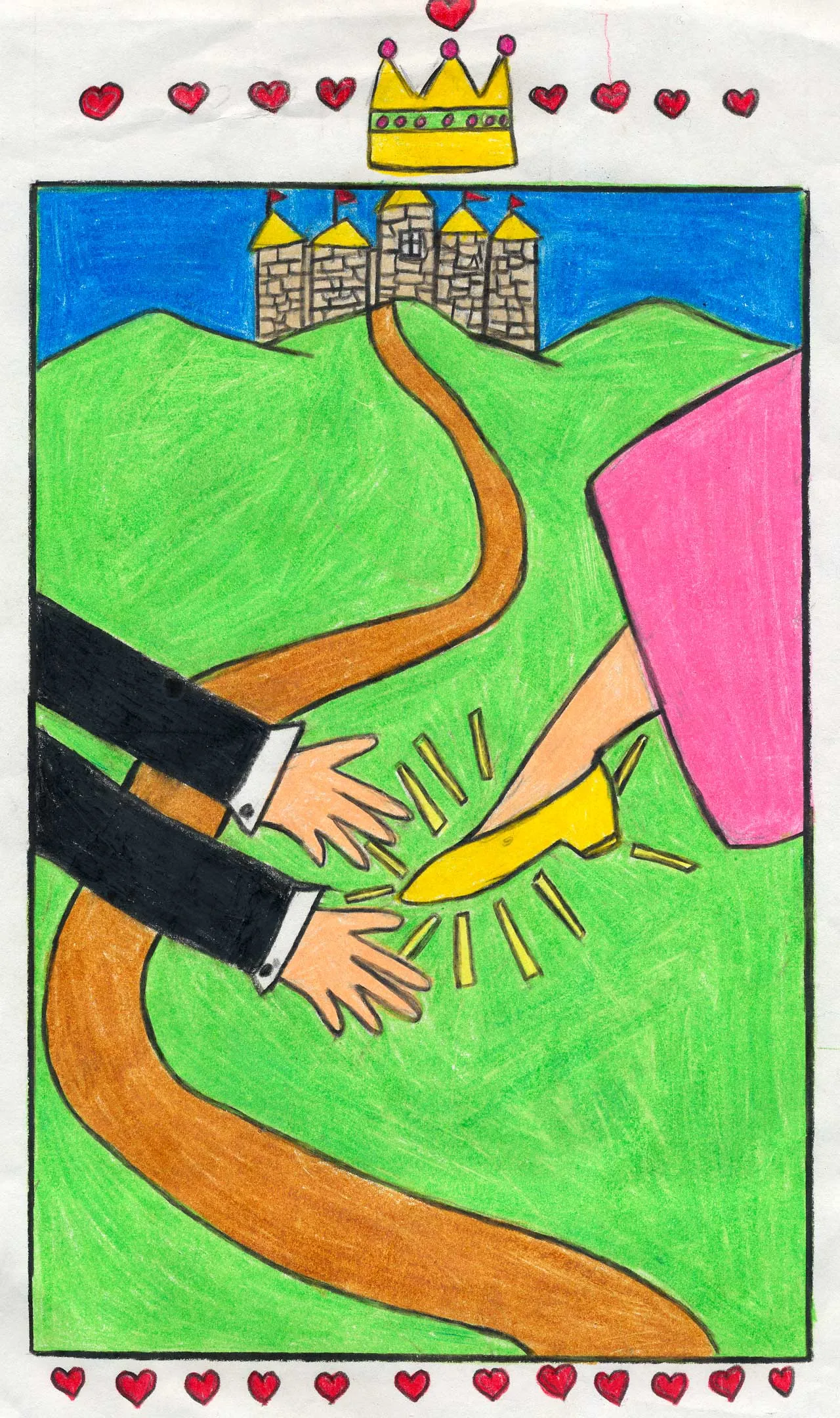 Program cover art by runner-up Jacqelyn Johnson, fifth grade