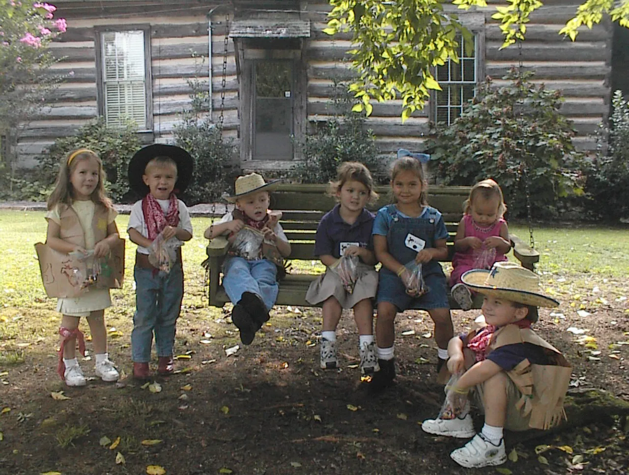 These cowboys and cowgirls swing into fun on this lazy afternoon on a Kingston, Ga. farm.