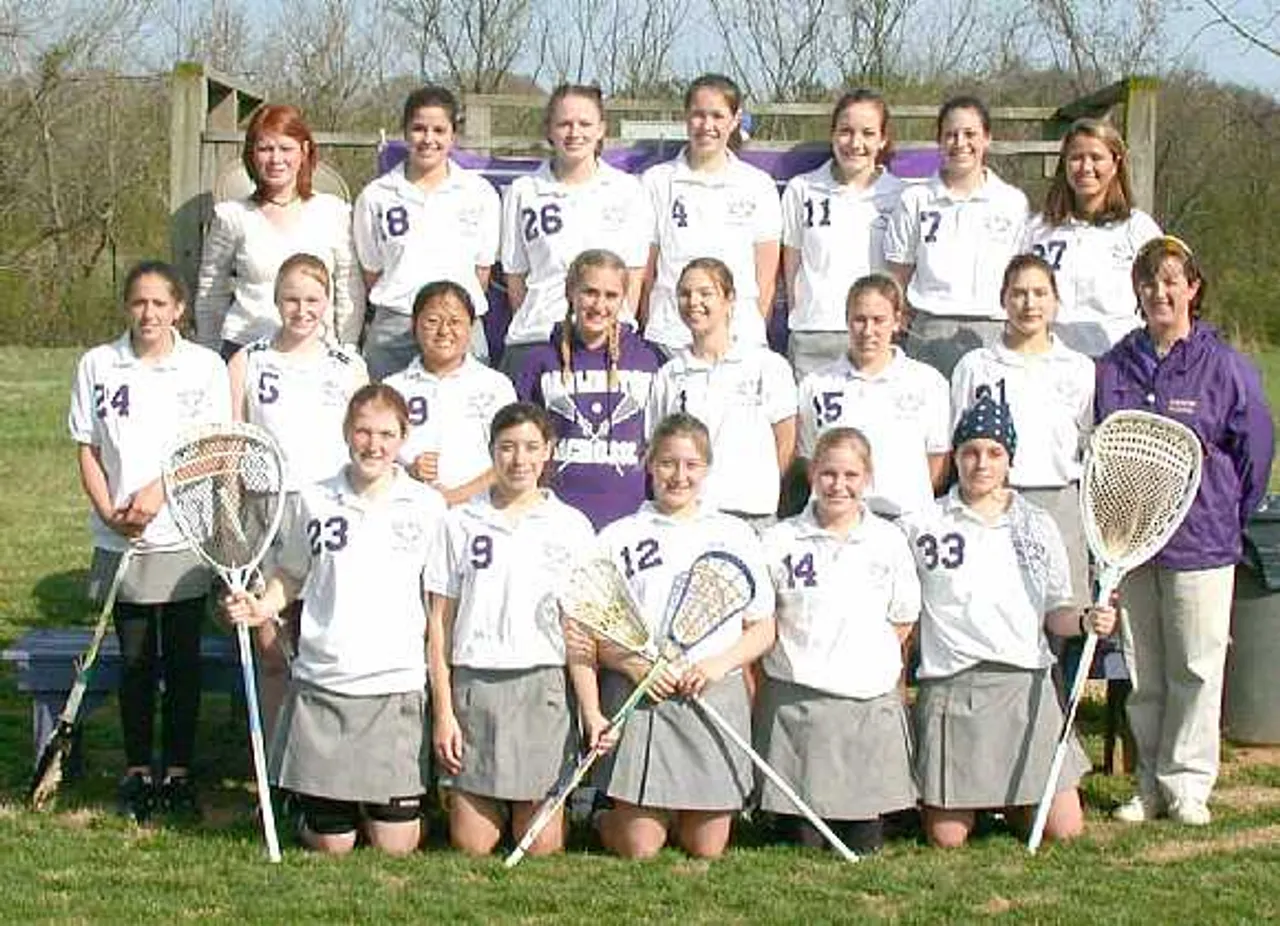2002 Girls Lacrosse team
