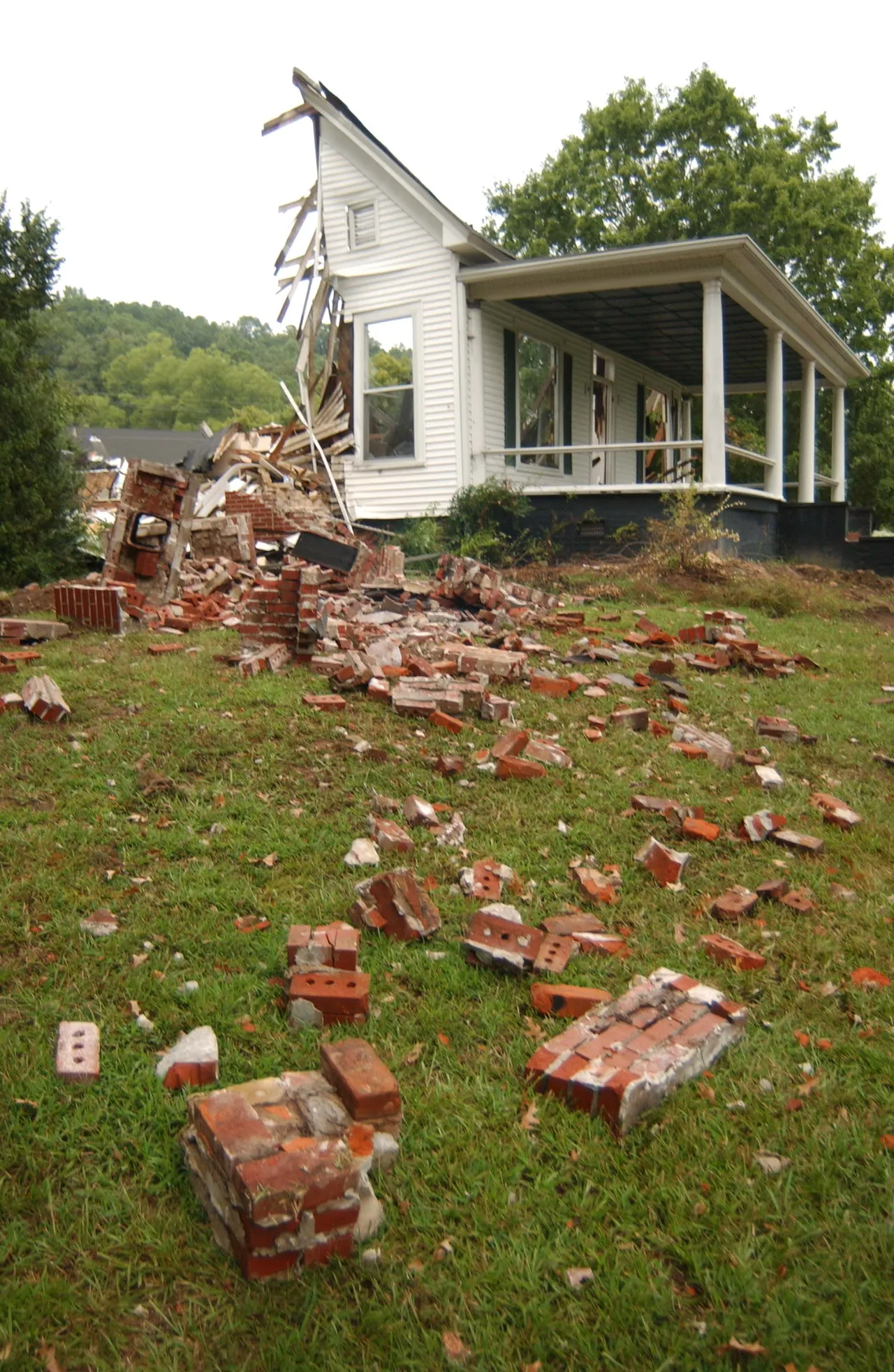 The Gibbons House where Gordon Neville, associate headmaster and dean of students, and his wife, Betsy, lived for the past 22 years, has already been demolished to make way for the new construction.