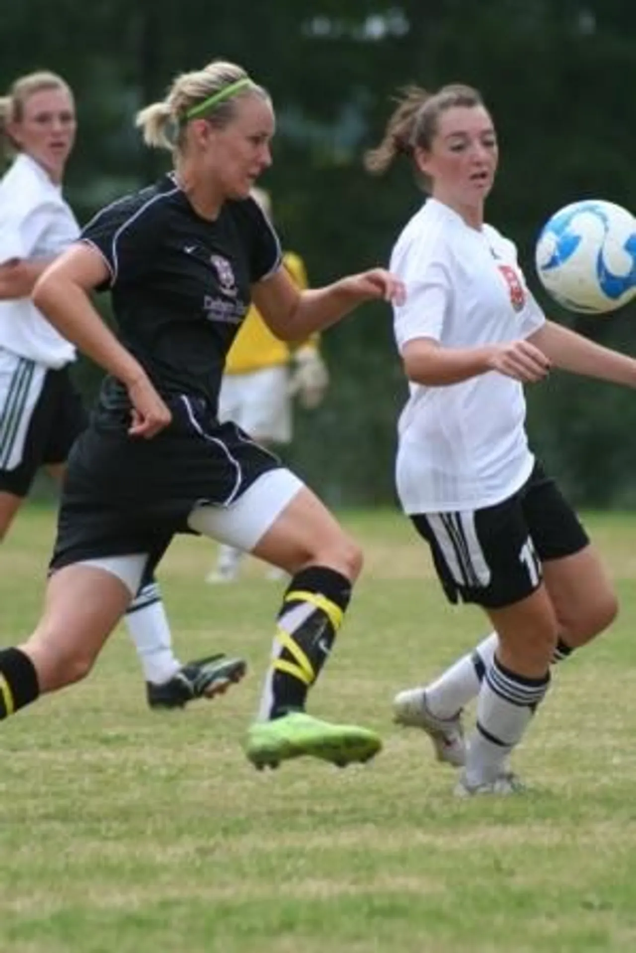 Camilla Berg plays for the U-19 girls in the Atlanta Cup.