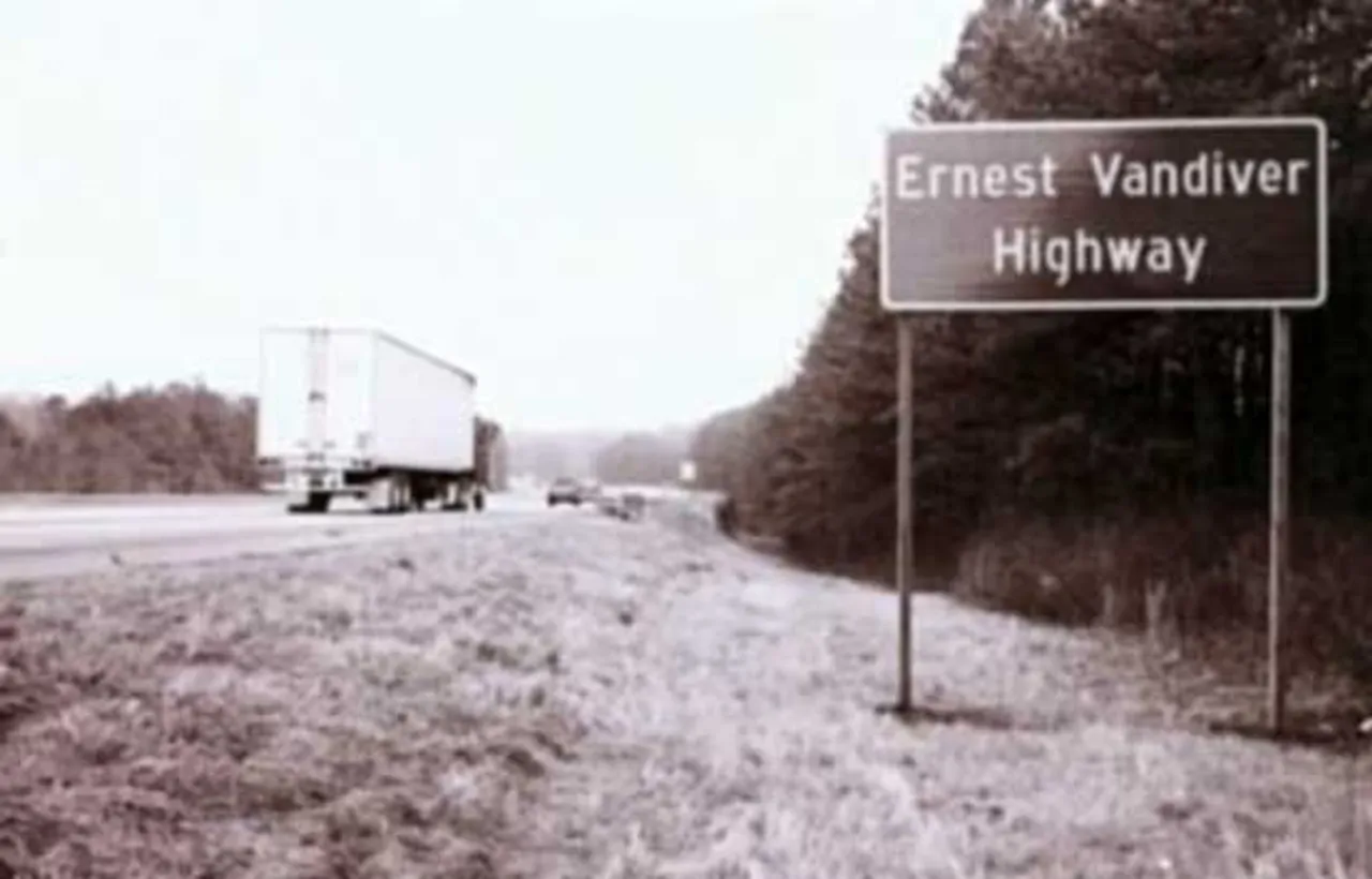 A section of Interstate 85 was named in Gov. S. Ernest Vandiver Jr.'s honor in 1997.