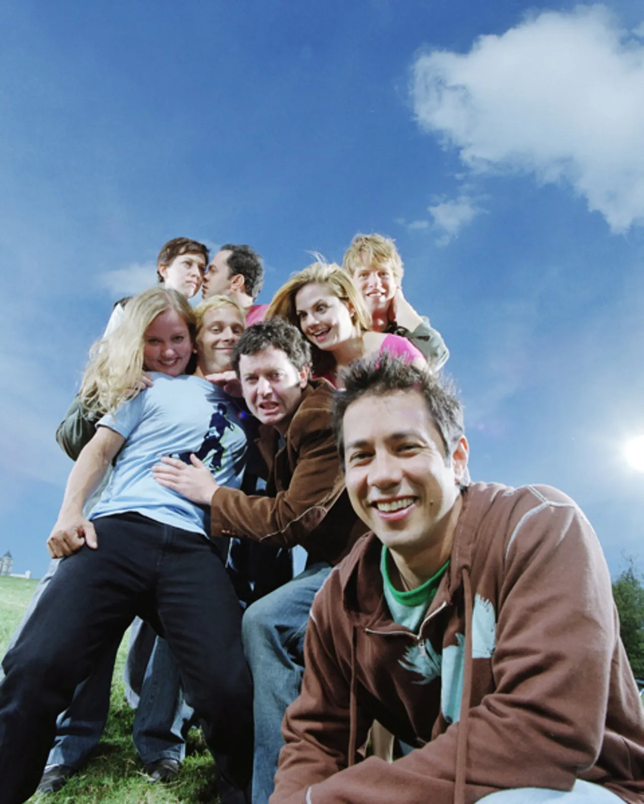 The cast of "The Lance Krall Show"