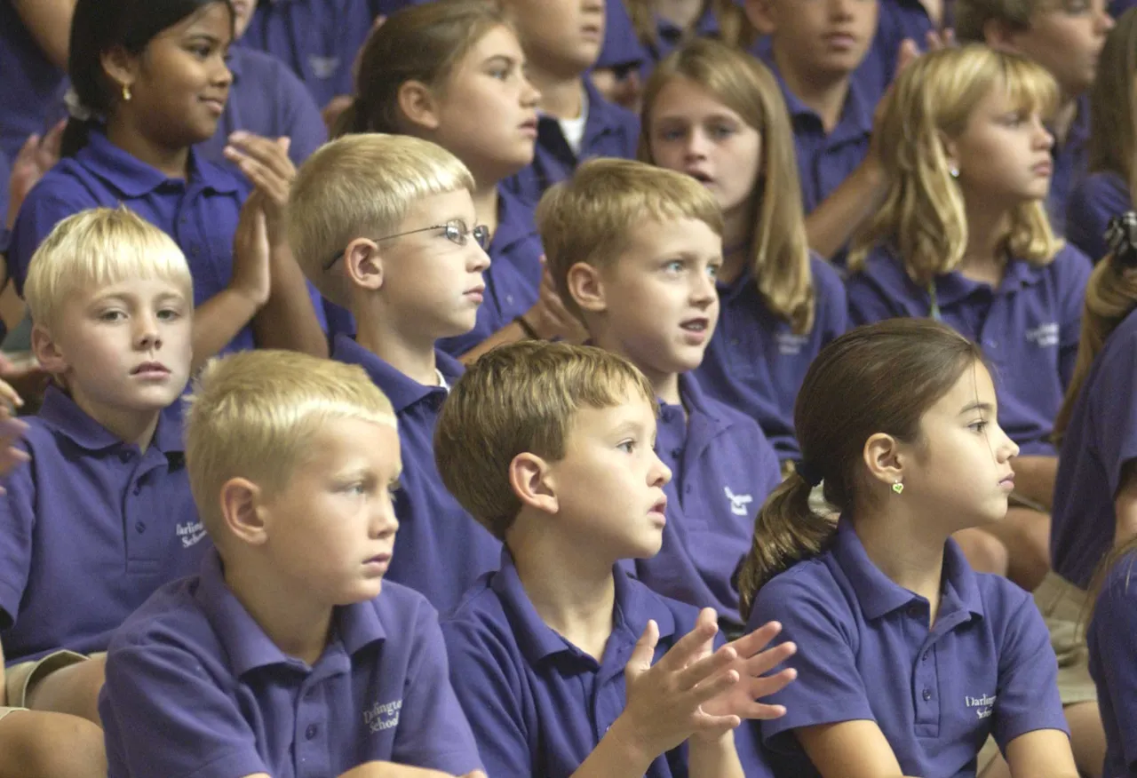 Lower School students in grades 3 through 5 attended the Convocation.