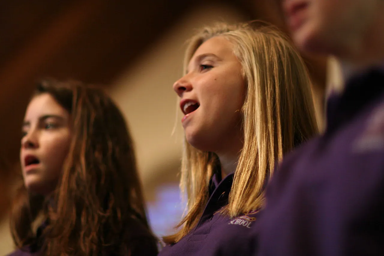 Darlington's fall choral concert was themed "Music From Around the World."