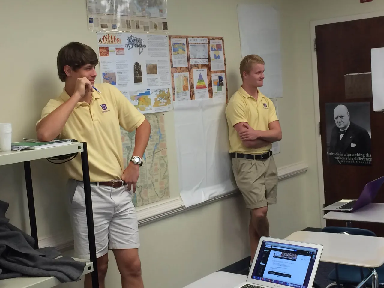 Jake and Jakob are too cool to respond to that weak rap.