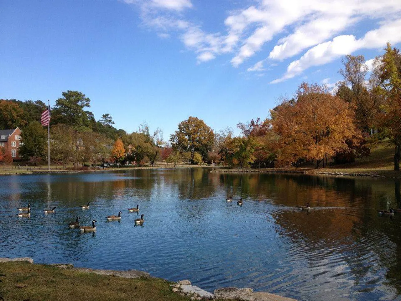 Dr. Elson S. Floyd ('74) Legacy Point in the fall.