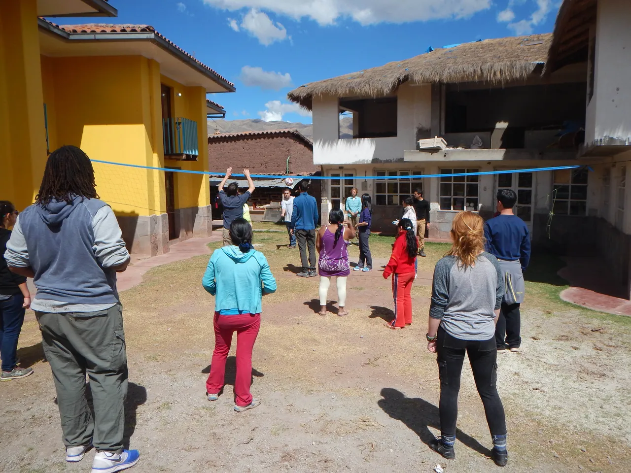 "Volleyball" at Casa Mantay