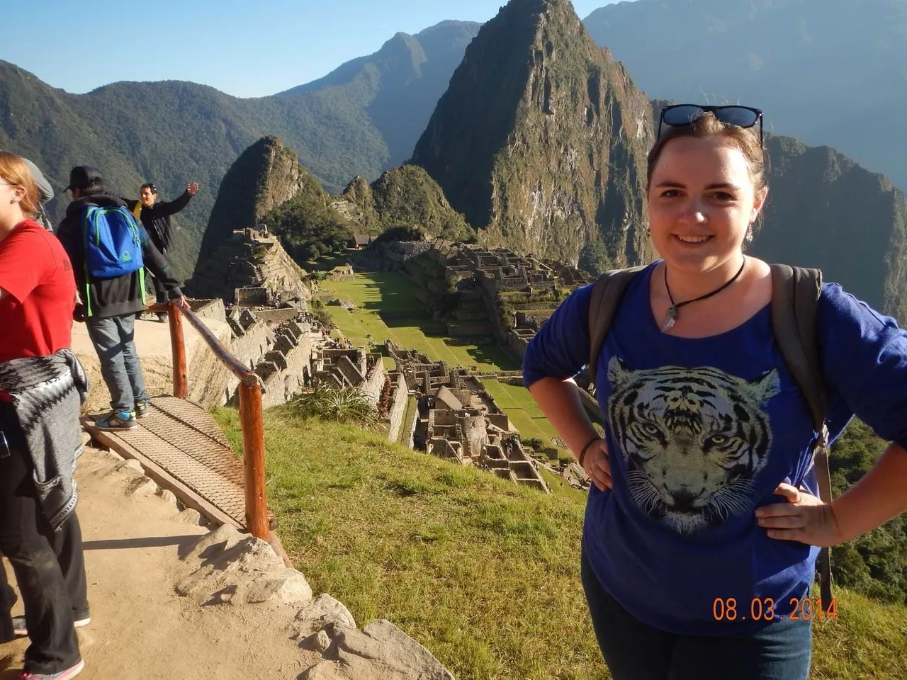 Made it to the top of Machu Picchu