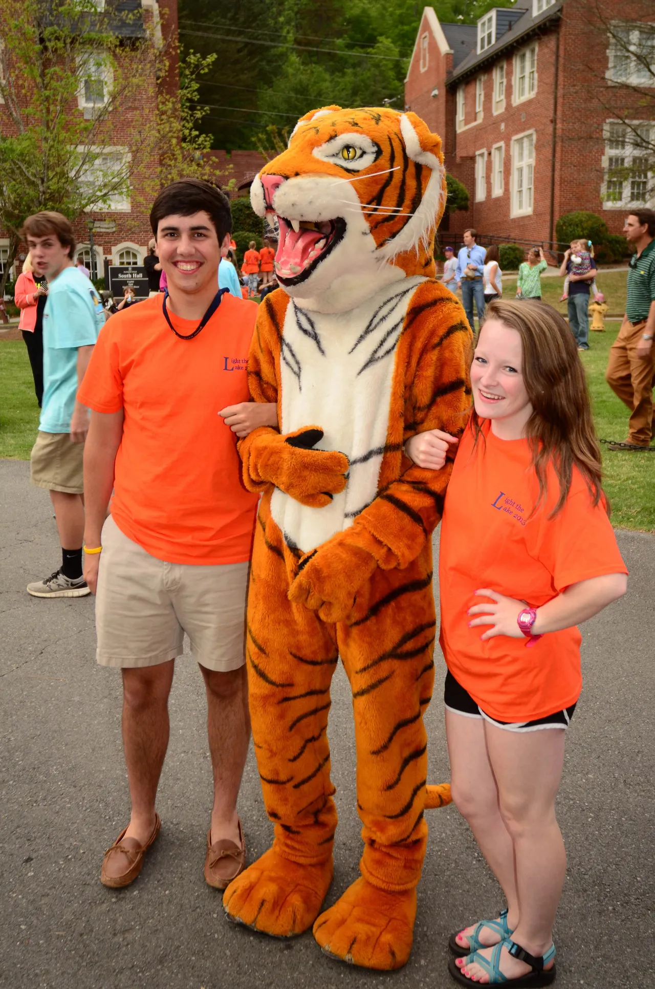 Seniors Jordan Muschamp and Madeline Gaffney
