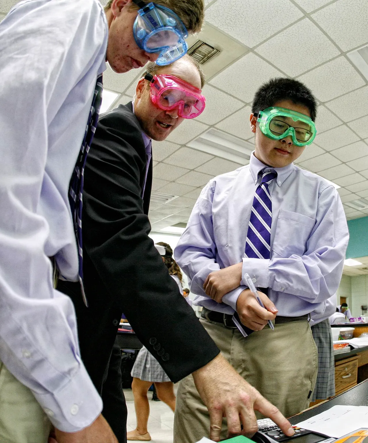 Mike Hudson teaches science at the Upper School.