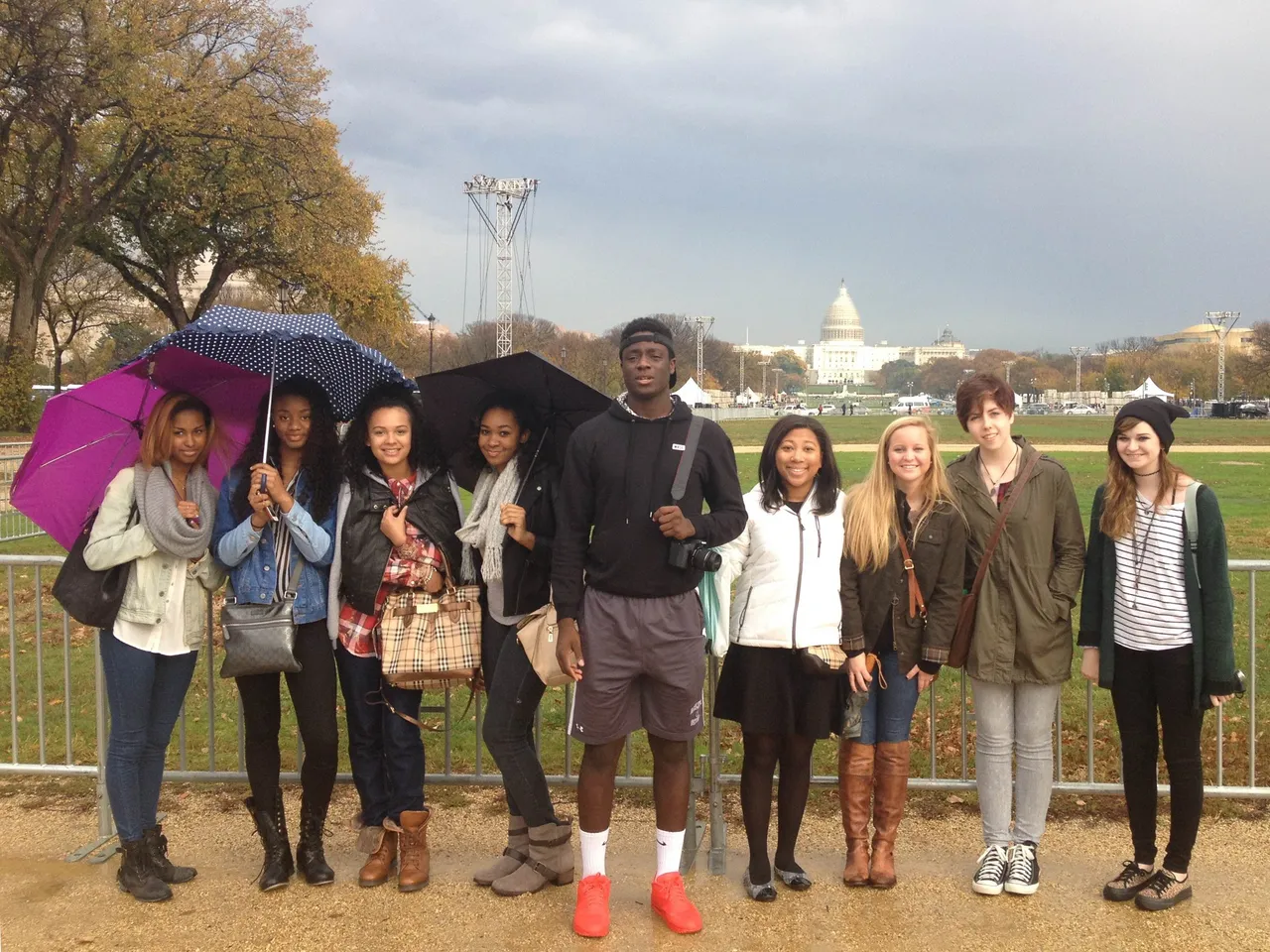 Students visited the National Mall in Washington, D.C. as a part of the recent National High School Journalism Convention. (Photo courtesy of Darlingtonian staff)
