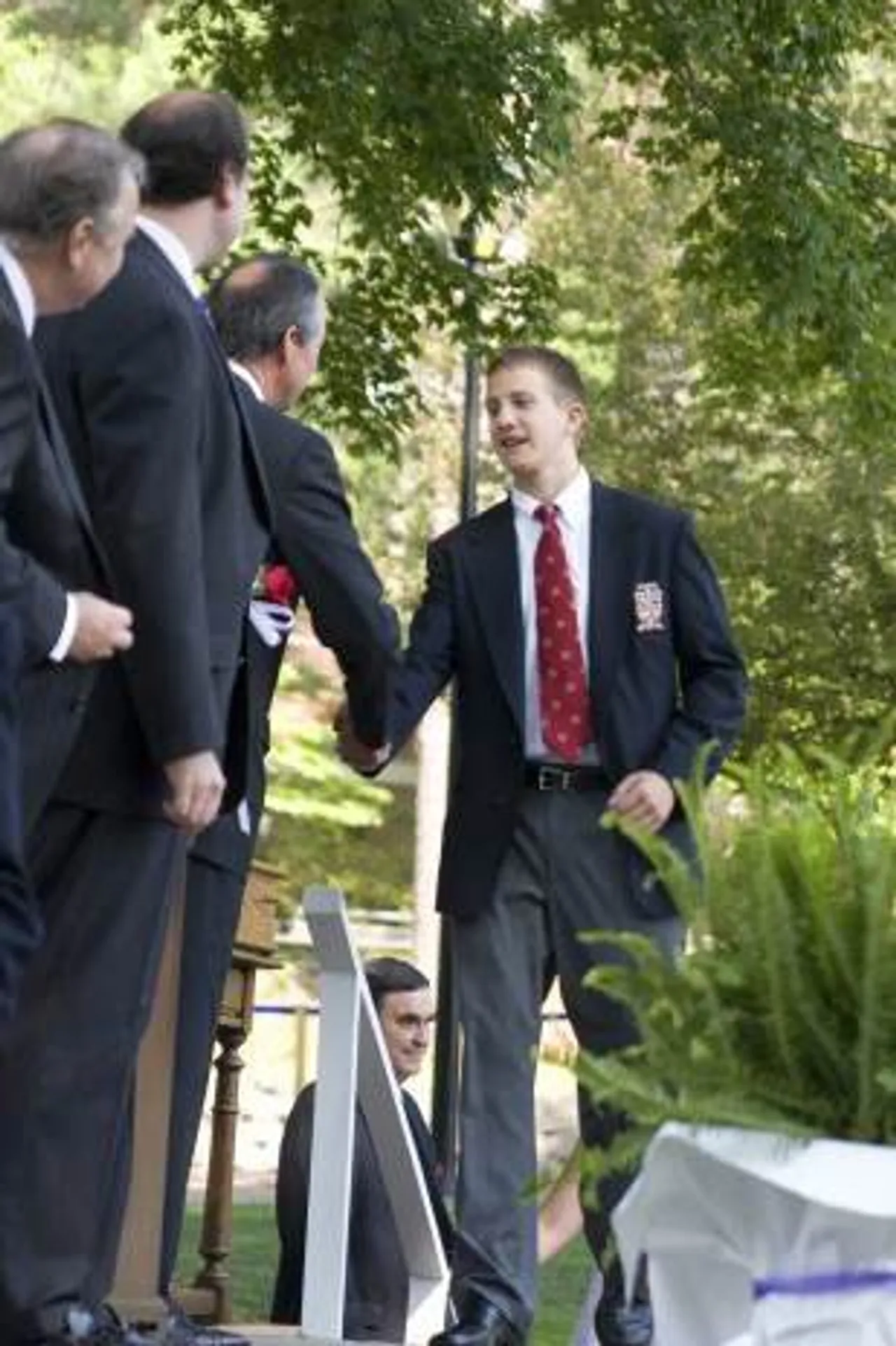 Norman Bonnyman ('07) at Commencement