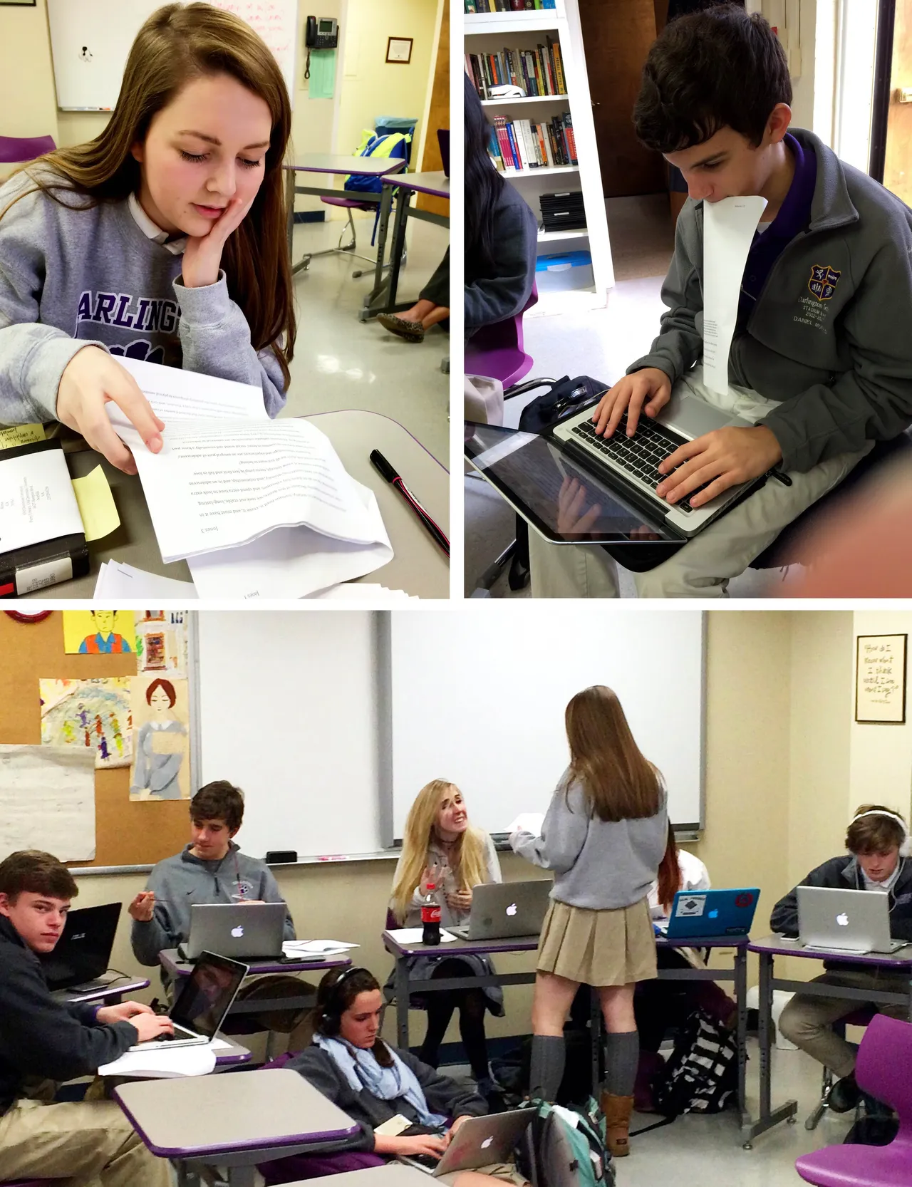 In my own class, students were giving peer feedback on their researched arguments, so I did the same!