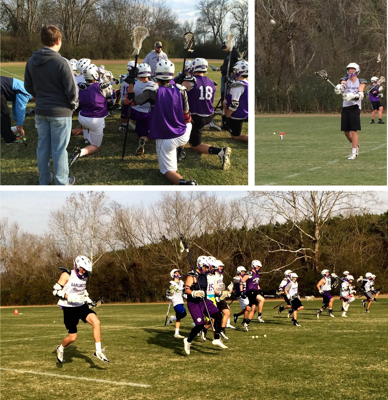 Boys' lacrosse offered insight into what it feels like to do a long practice after attending many classes during the day--it's both refreshing and exhausting.