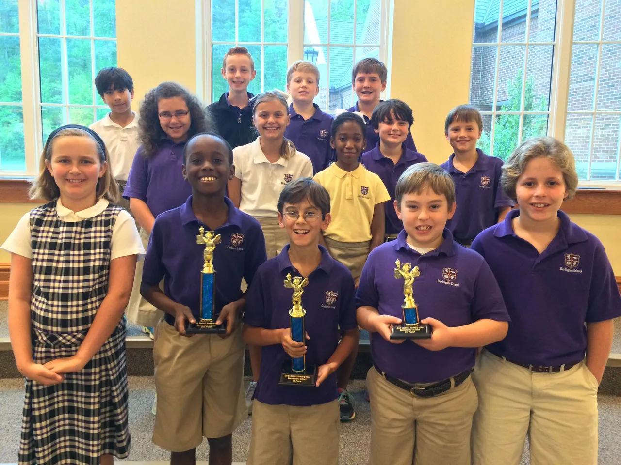 Darlington's Local Independent School Bee participants