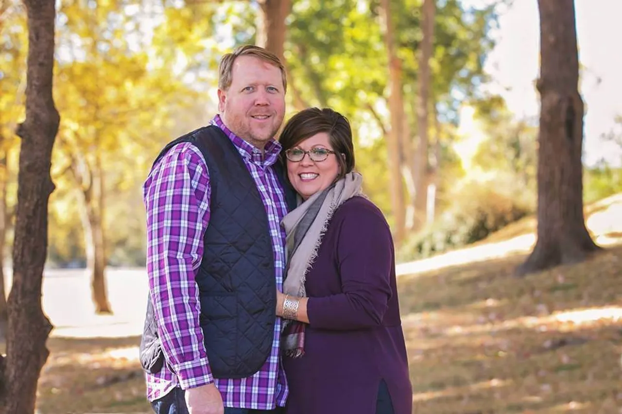 Molly and her husband Jason