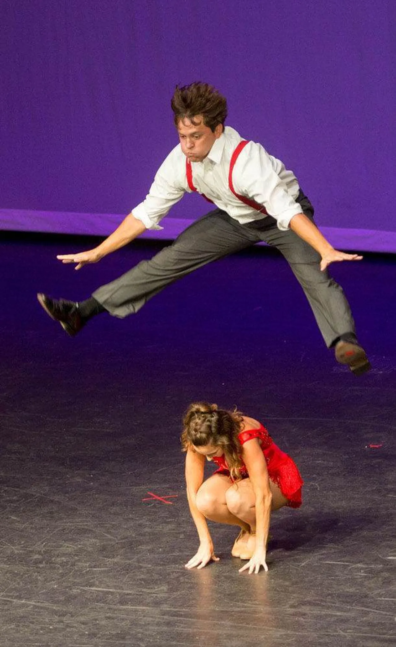 This summer Brant and Ashley participated in the Rome Celebrity Dance Challenge, a fundraiser for the Sexual Assault Center of NWGA. Photo from Rome News-Tribune.