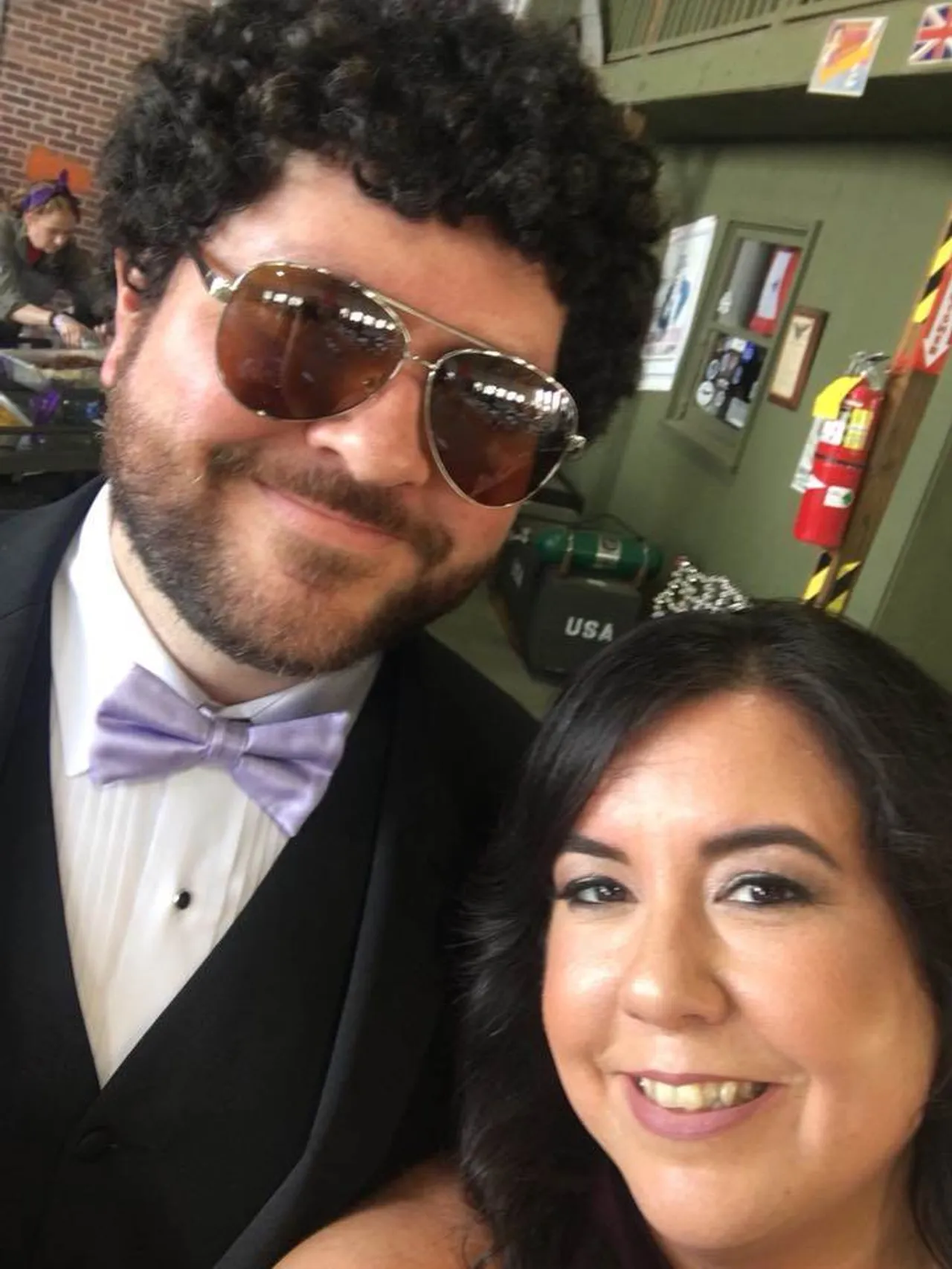 Wester and Bryan Mullins ('95) were members of the Prom Court.