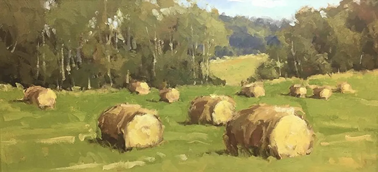 "Hay Bales" by David Boyd Jr.
