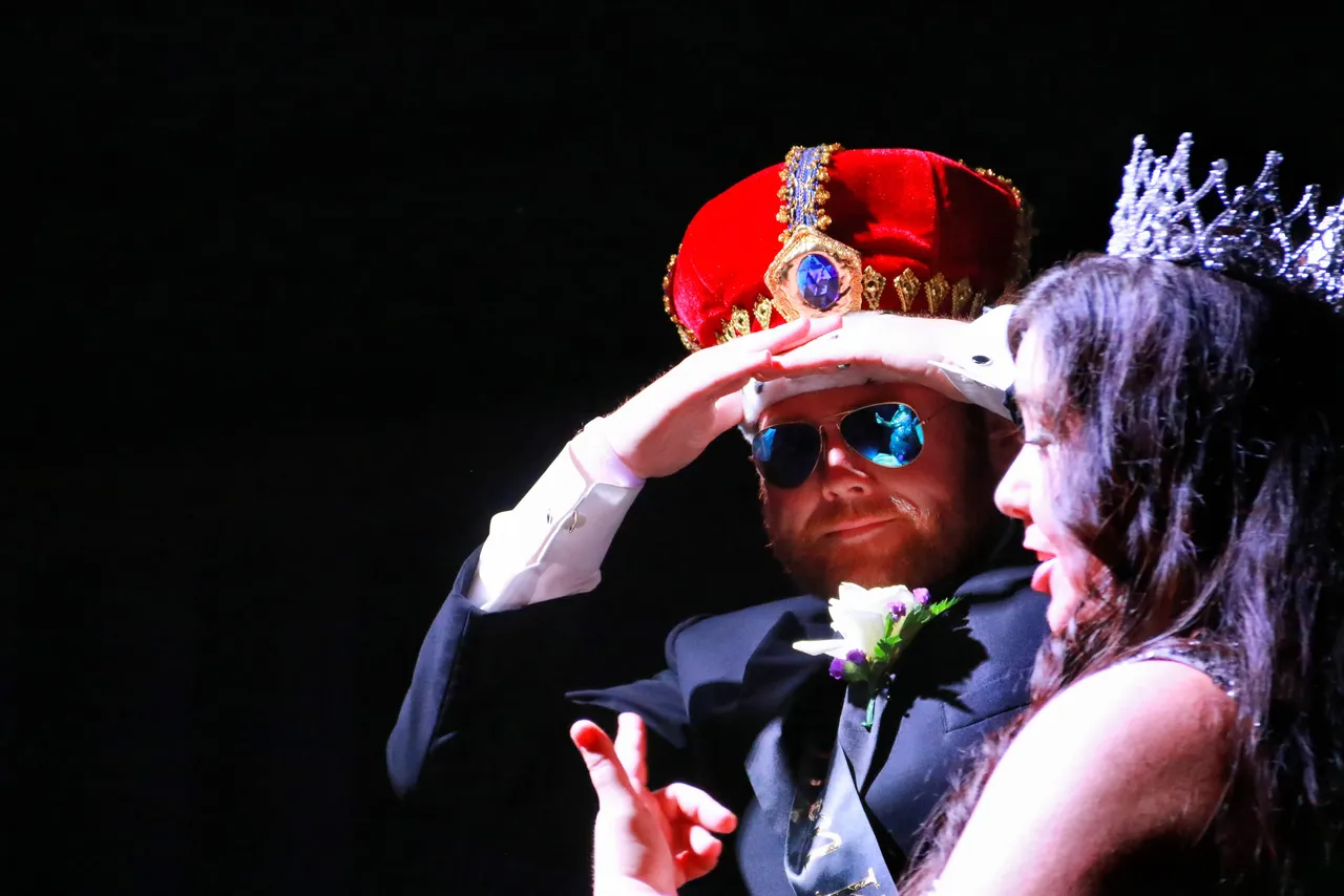 King participated in A Night to Remember: An Adult Prom to support the local chapter of the Alzheimer's Association in 2018.