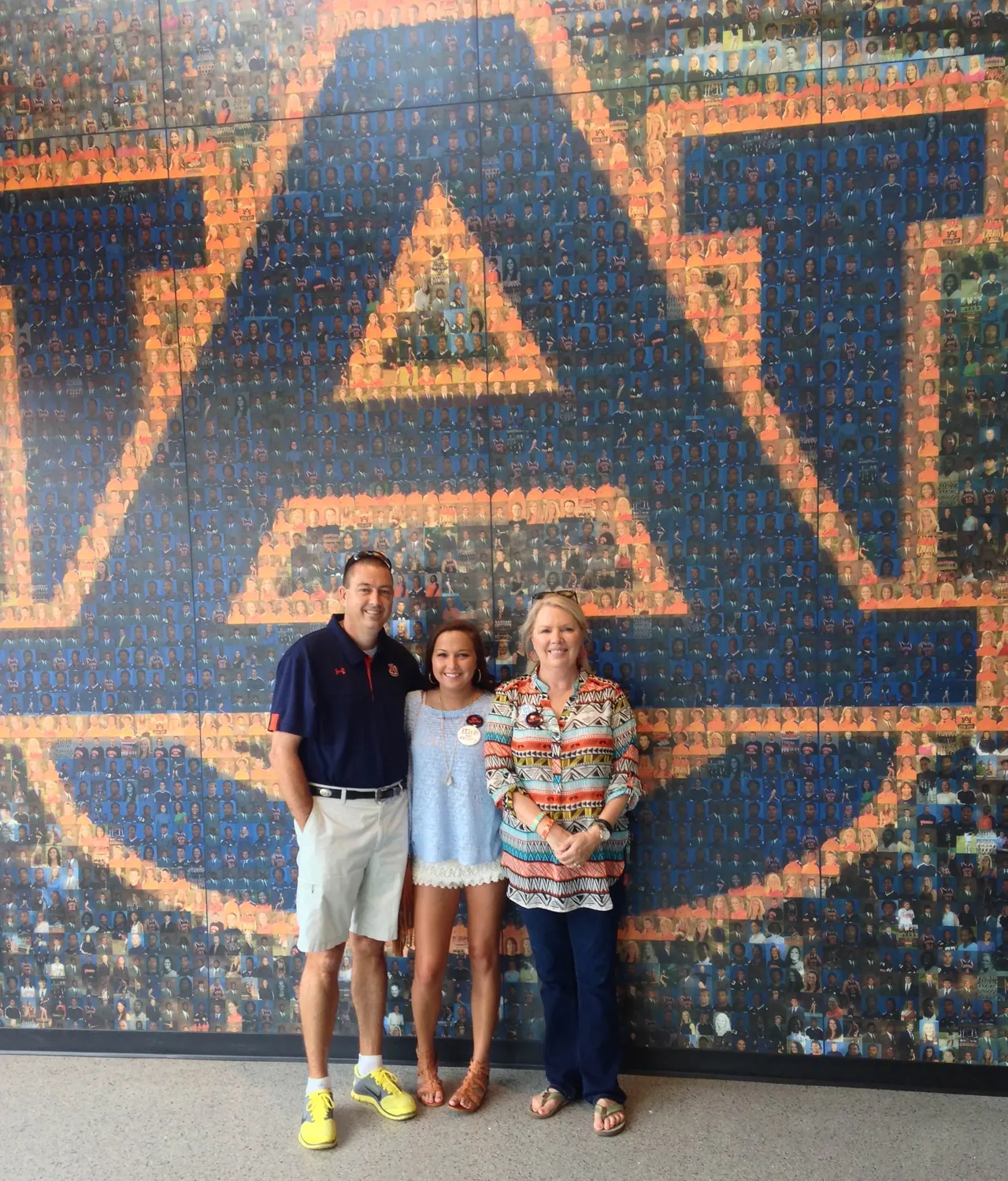 Chris Williams with his wife, Lindy, and their daughter, Alister.