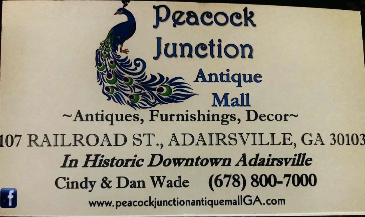 Peacock Junction Antique Mall : Owned by Darlington alum Dan Wade (’76).